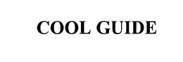 COOL GUIDE trademark