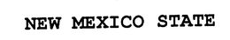 NEW MEXICO STATE trademark