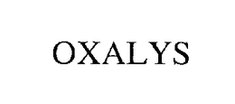 OXALYS trademark
