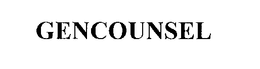 GENCOUNSEL trademark