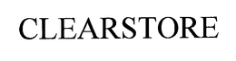 CLEARSTORE trademark