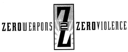 ZEROWEAPONS Z2 ZEROVIOLENCE trademark