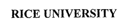 RICE UNIVERSITY trademark