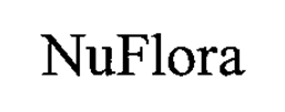 NUFLORA trademark