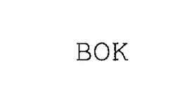 BOK trademark