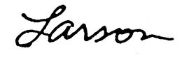 LARSON trademark