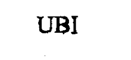 UBI trademark