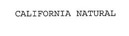 CALIFORNIA NATURAL trademark