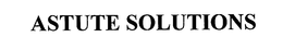 ASTUTE SOLUTIONS trademark