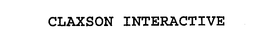 CLAXSON INTERACTIVE trademark
