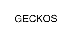 GECKOS trademark