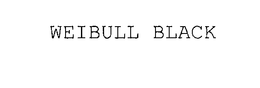 WEIBULL BLACK trademark