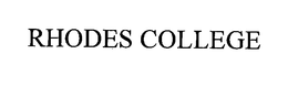 RHODES COLLEGE trademark