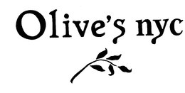 OLIVE'S NYC trademark