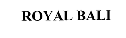 ROYAL BALI trademark