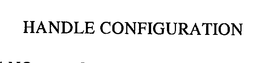 HANDLE CONFIGURATION trademark