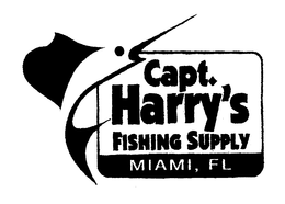CAPT. HARRY'S FISHING SUPPLY trademark