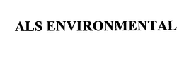 ALS ENVIRONMENTAL trademark