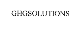 GHGSOLUTIONS trademark