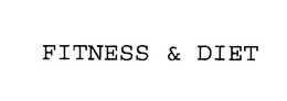 FITNESS & DIET trademark