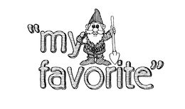 "MY FAVORITE" trademark