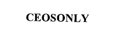 CEOSONLY trademark