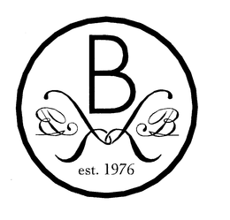 B B B EST. 1976 trademark