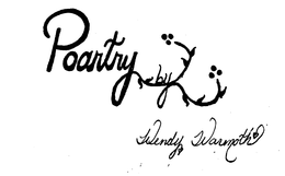 POARTRY BY WENDY WARMOTH trademark