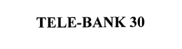 TELE-BANK 30 trademark