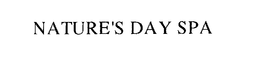NATURE'S DAY SPA trademark