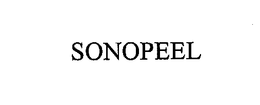 SONOPEEL trademark