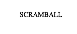 SCRAMBALL trademark