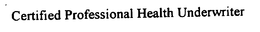 CERTIFIED PROFESSIONAL HEALTH UNDERWRITER trademark