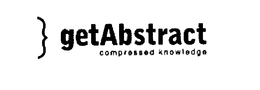 GETABSTRACT COMPRESSED KNOWLEDGE trademark