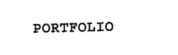 PORTFOLIO trademark
