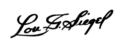 LOU G. SIEGEL trademark
