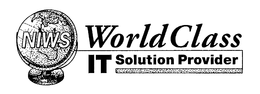 NIWS WORLD CLASS IT SOLUTION PROVIDER trademark