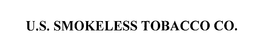 U.S. SMOKELESS TOBACCO CO. trademark