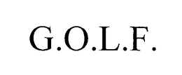 G.O.L.F. trademark