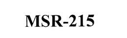 MSR-215 trademark