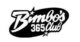 BIMBO'S 365 CLUB trademark