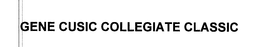 GENE CUSIC COLLEGIATE CLASSIC trademark