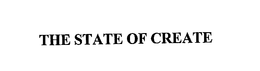 THE STATE OF CREATE trademark