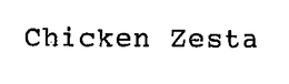 CHICKEN ZESTA trademark