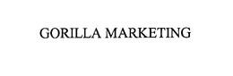GORILLA MARKETING trademark