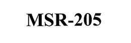 MSR-205 trademark