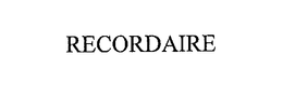 RECORDAIRE trademark