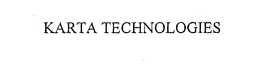 KARTA TECHNOLOGIES trademark