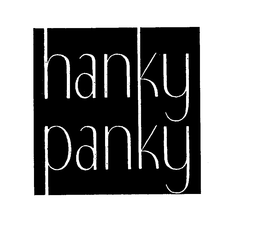 HANKY PANKY trademark