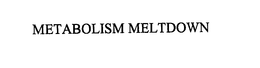 METABOLISM MELTDOWN trademark